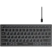 Клавиатура A4Tech Fstyler FX61 (серый/черный) фото 1
